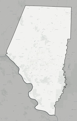 Boone County MO county basemap context