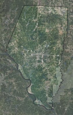Boone County MO USGS imagery and topo map