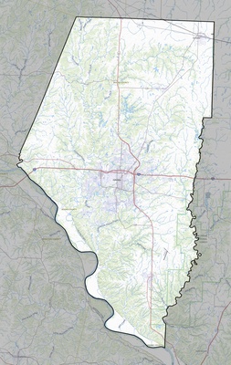 Boone County MO USGS topo map