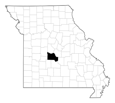 Camden County in Missouri