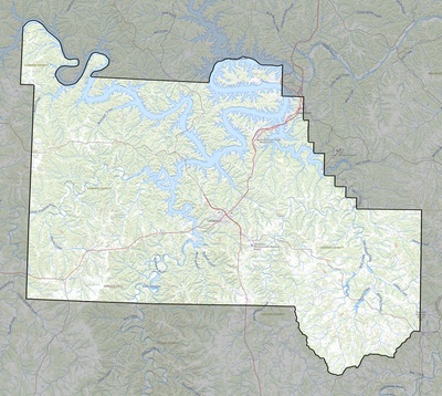 Camden County MO USGS topo map