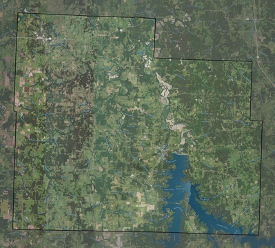 Cedar County MO USGS imagery and topo map