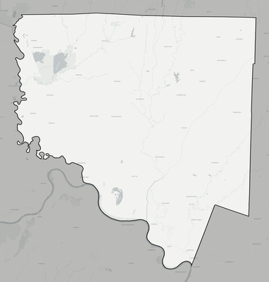 Chariton County MO county basemap context