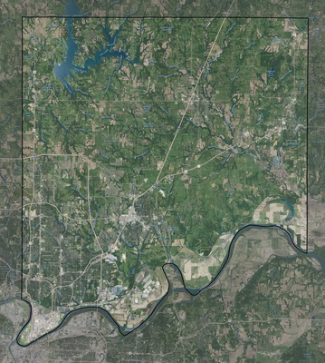 Clay County MO USGS imagery and topo map