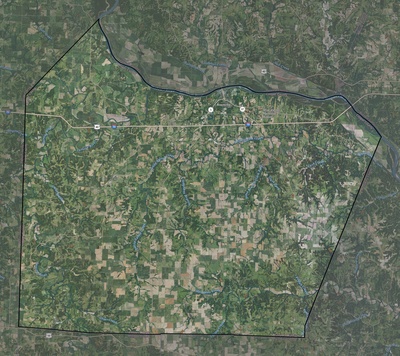Cooper County MO USGS imagery and topo map