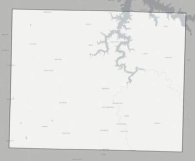 Dade County MO county basemap context