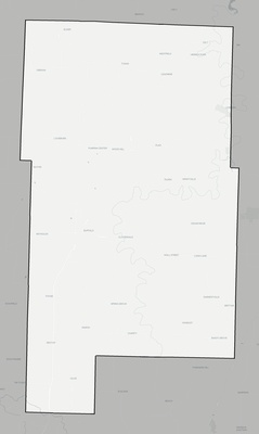 Dallas County MO county basemap context