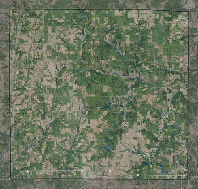 DeKalb County MO USGS imagery and topo map