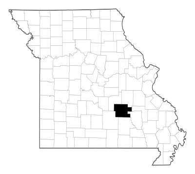 Dent County in Missouri