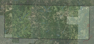 Douglas County MO USGS imagery and topo map