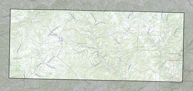 Douglas County MO USGS topo map