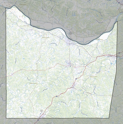 Franklin County MO USGS topo map