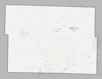 Greene County MO county basemap context
