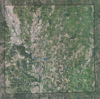Grundy County MO USGS imagery and topo map