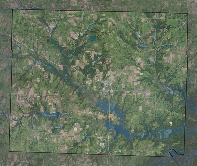 Henry County MO USGS imagery and topo map
