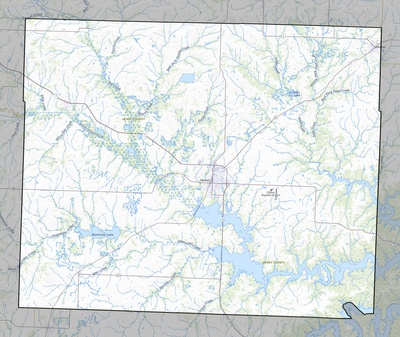 Henry County MO USGS topo map
