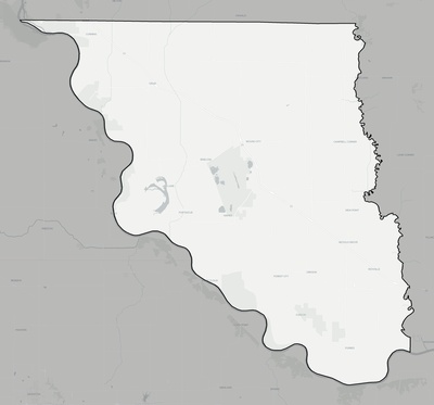 Holt County MO county basemap context