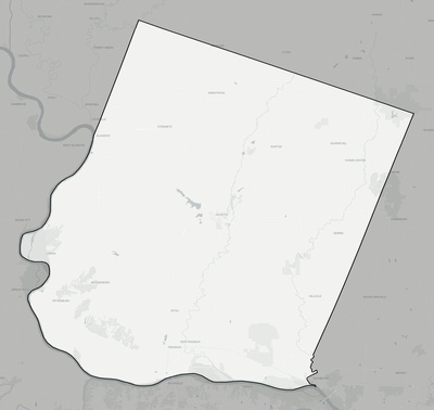Howard County MO county basemap context