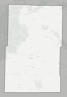 Howell County MO county basemap context