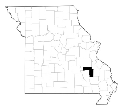 Iron County in Missouri