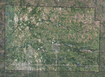 Jasper County MO USGS imagery and topo map