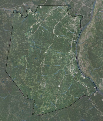 Jefferson County MO USGS imagery and topo map