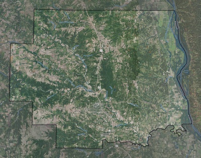 Lincoln County MO USGS imagery and topo map