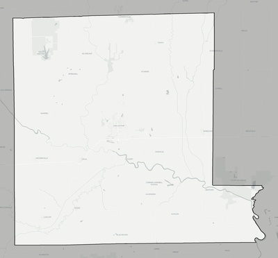 Livingston County MO county basemap context