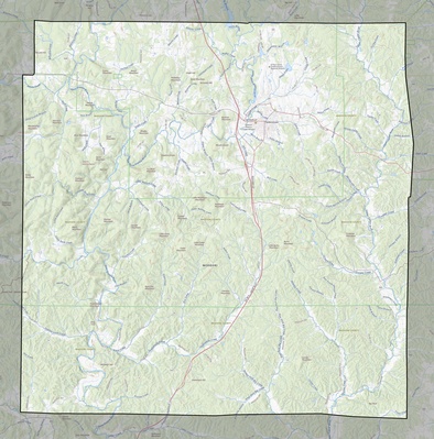 Madison County MO USGS topo map