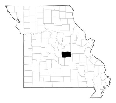 Maries County in Missouri