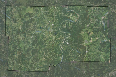 Maries County MO USGS imagery and topo map