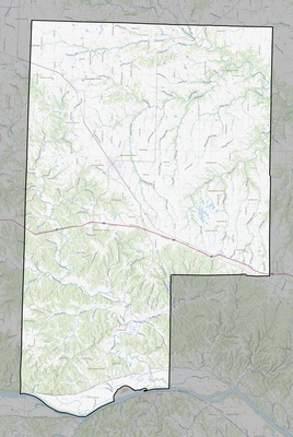 Montgomery County MO USGS topo map
