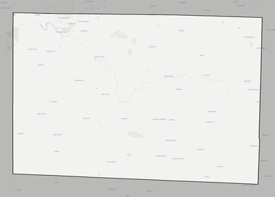Newton County MO county basemap context