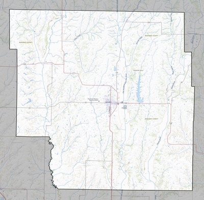 Nodaway County MO USGS topo map