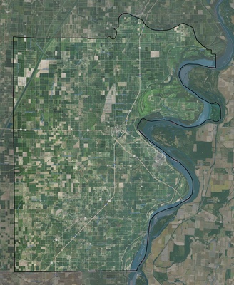 Pemiscot County MO USGS imagery and topo map
