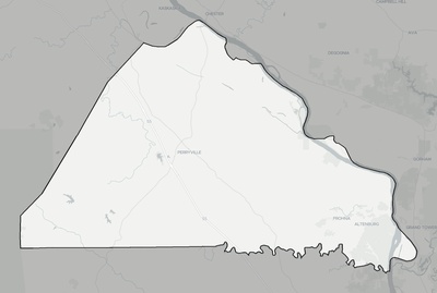 Perry County MO county basemap context