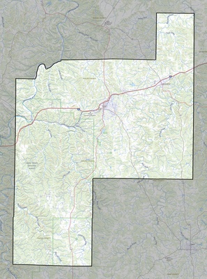 Phelps County MO USGS topo map