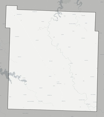 Polk County MO county basemap context