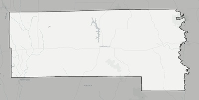 Putnam County MO county basemap context