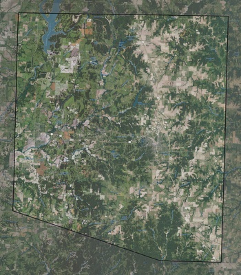 Randolph County MO USGS imagery and topo map