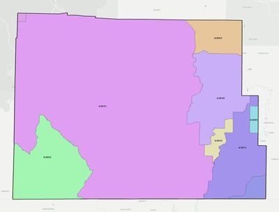 Ripley County MO ZIP code boundaries map