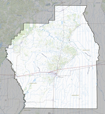 Stoddard County MO USGS topo map