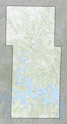 Stone County MO USGS topo map
