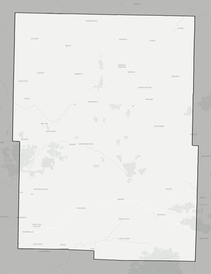 Webster County MO county basemap context