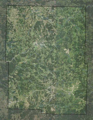 Webster County MO USGS imagery and topo map