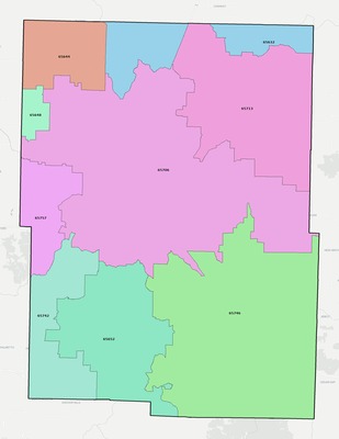 Webster County MO ZIP code boundaries map