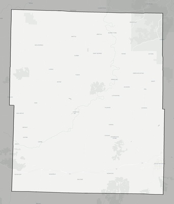 Wright County MO county basemap context