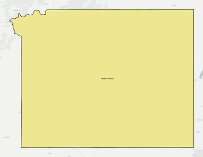 Amite County MS school district boundaries map