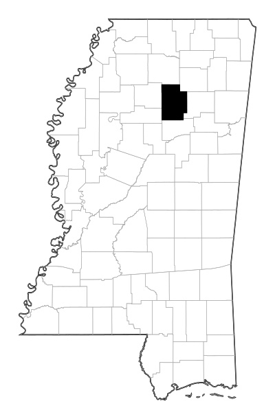 Calhoun County in Mississippi