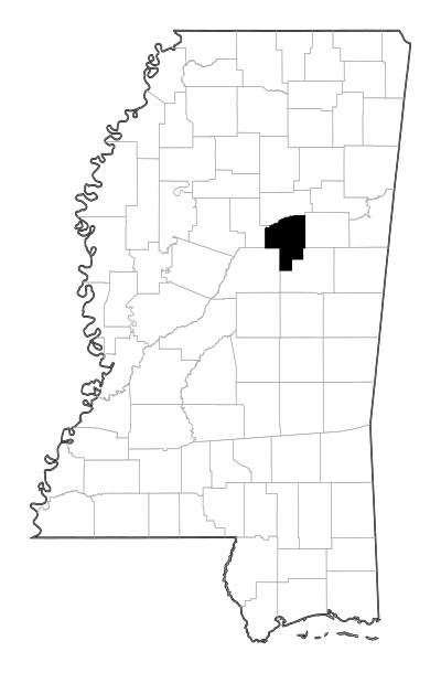 Choctaw County in Mississippi